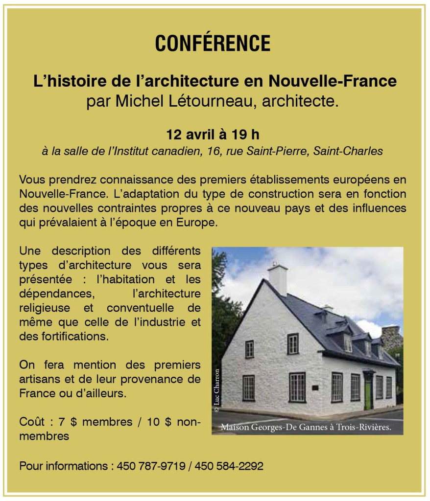 Conférence Michel Létourneau